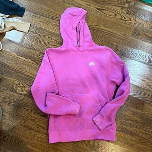 pink nike sweatshirt
